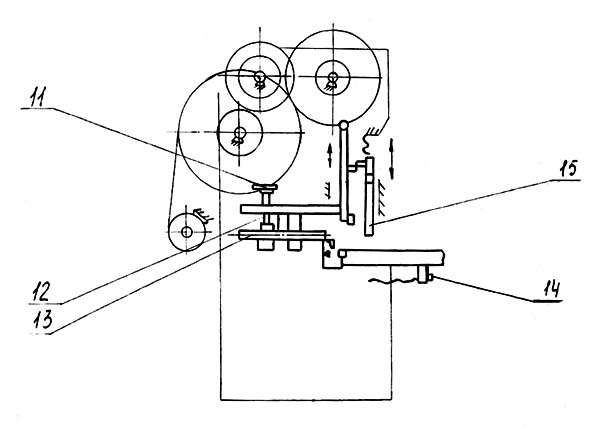 НА3121 кинематика ножниц гильотинных